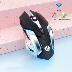 Wireless Bluetooth Mouse Mute Ergonomic Mouse